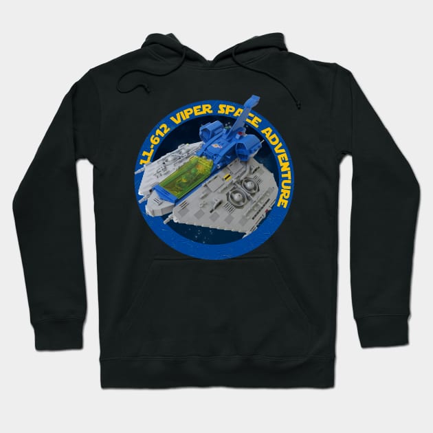 LL 612 Viper Space Adventure Hoodie by mamahkian